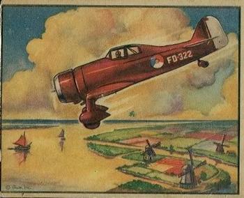 1939 Gum Inc. World In Arms (R173) #Airplanes 16 Dutch Fokker 