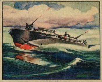 1939 Gum Inc. World In Arms (R173) #Ships 12 Italian M.A.S. Boat Front
