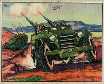 1939 Gum Inc. World In Arms (R173) #Iron Cavalry 1 United States Armored Scout Car Front