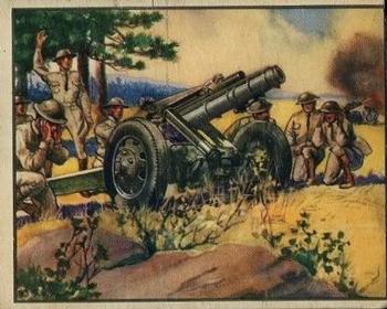 1939 Gum Inc. World In Arms (R173) #Field Artillery 3 United States 75mm. Howitzer Front