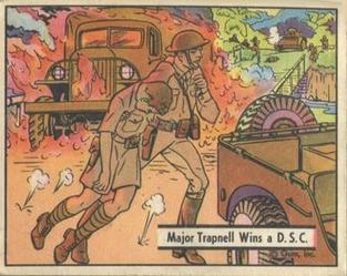 1942 War Gum (R164) #35 Major Trapnell Wins a D.S.C. Front
