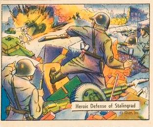 1942 War Gum (R164) #132 Heroic Defense of Stalingrad Front