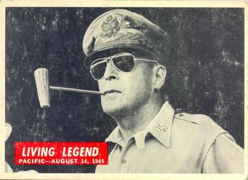 1965 Philadelphia Gum War Bulletin #86 Living Legend Front