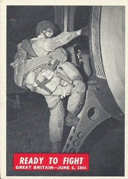 1965 Philadelphia Gum War Bulletin #43 Ready To Fight Front