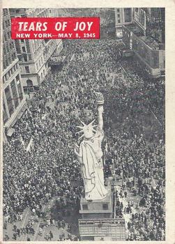 1965 Philadelphia Gum War Bulletin #77 Tears Of Joy Front