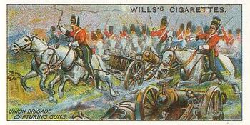 1990 Imperial 1915 Wills's Waterloo (reprint) #19 The Union Brigade capturing French guns Front