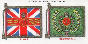 1993 Imperial Publishing Ltd Regimental Standards and Cap Badges #1 A Typical Pair of Colours Front