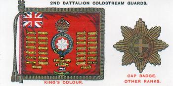 1993 Imperial Publishing Ltd Regimental Standards and Cap Badges #9 2nd Bn. Coldstream Guards Front