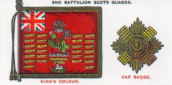 1993 Imperial Publishing Ltd Regimental Standards and Cap Badges #12 2nd Bn. Scots Guards Front