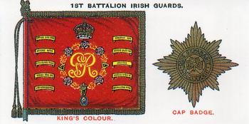 1993 Imperial Publishing Ltd Regimental Standards and Cap Badges #13 1st Bn. Irish Guards Front