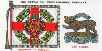 1993 Imperial Publishing Ltd Regimental Standards and Cap Badges #25 2nd Bn. Leicestershire Regiment Front