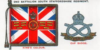 1993 Imperial Publishing Ltd Regimental Standards and Cap Badges #33 2nd Bn. The South Staffordshire Regiment Front