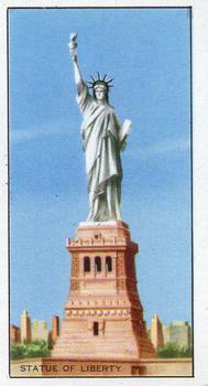 1954 Beaulah's Marvels of the World #2 Statue of Liberty Front