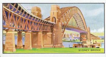 1954 Beaulah's Marvels of the World #7 Sydney Bridge Front