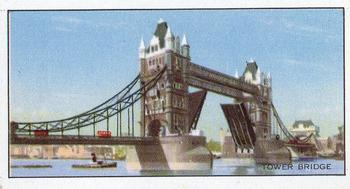 1954 Beaulah's Marvels of the World #10 Tower Bridge Front