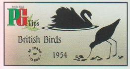 1994 Brooke Bond 40 Years of Cards (Black Back) #1 British Birds Front