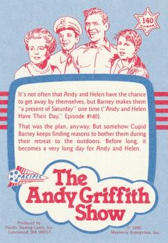 1991 Pacific The Andy Griffith Show Series 2 #140 Mayberry Getaway Back