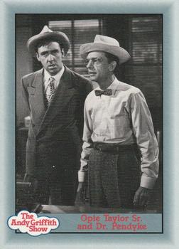 1991 Pacific The Andy Griffith Show Series 2 #142 Opie Taylor Sr. and Dr. Pendyke Front