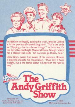 1991 Pacific The Andy Griffith Show Series 2 #159 