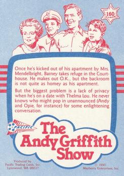 1991 Pacific The Andy Griffith Show Series 2 #160 Red Barn Back