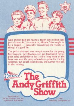 1991 Pacific The Andy Griffith Show Series 2 #163 Miracle Salve Back
