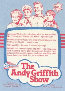 1991 Pacific The Andy Griffith Show Series 2 #165 Window Shopping Back