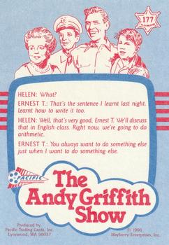 1991 Pacific The Andy Griffith Show Series 2 #177 