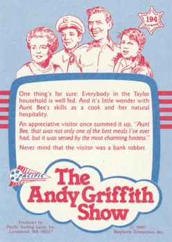 1991 Pacific The Andy Griffith Show Series 2 #194 Bee Pouring It On Back