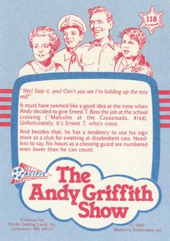 1991 Pacific The Andy Griffith Show Series 2 #118 