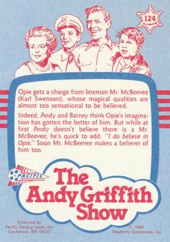 1991 Pacific The Andy Griffith Show Series 2 #124 Mr. McBeevee Back