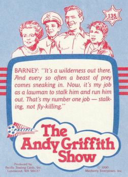 1991 Pacific The Andy Griffith Show Series 2 #135 Law on the Crawl Back