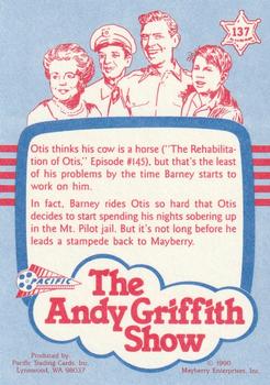 1991 Pacific The Andy Griffith Show Series 2 #137 