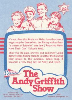 1991 Pacific The Andy Griffith Show Series 2 #140 Mayberry Getaway Back