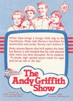1991 Pacific The Andy Griffith Show Series 2 #157 Snack Time Back