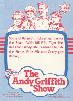 1991 Pacific The Andy Griffith Show Series 2 #166 Fast-gun Fife Back