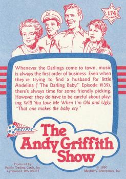 1991 Pacific The Andy Griffith Show Series 2 #174 On My, Darlings! Back
