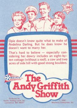 1991 Pacific The Andy Griffith Show Series 2 #199 The Darling Baby Back