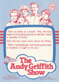 1991 Pacific The Andy Griffith Show Series 2 #220 Let's Face It Back