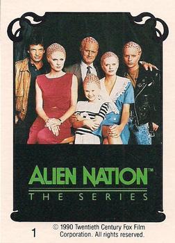 1990 FTCC Alien Nation The Series #1 Alien Nation The Series Front