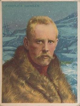 1910 Hassan The World's Greatest Explorers (T118) #NNO Fridtjof Nansen Front