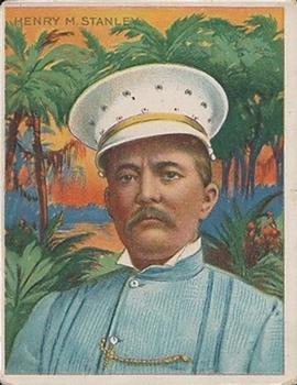 1910 Hassan The World's Greatest Explorers (T118) #NNO Henry M. Stanley Front