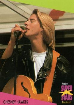 1991 Pro Set SuperStars MusiCards (UK Edition) #56 Chesney Hawkes Front