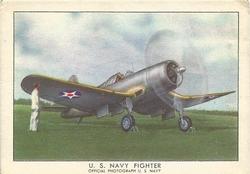 1942 Wings Modern Airplanes Series C (T87c) #2 U.S. Navy Fighter Front