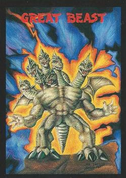 1991 Topps Monster in My Pocket (US Edition) #1 Great Beast Front