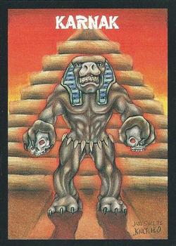 1991 Topps Monster in My Pocket (US Edition) #15 Karnak Front