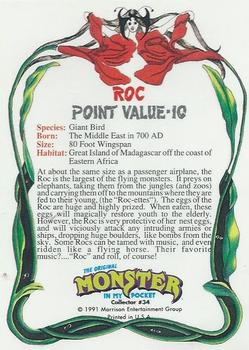 1991 Topps Monster in My Pocket (US Edition) #36 Vampiress Back