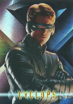2000 Topps X-Men The Movie - X-Foil #2 Cyclops Front