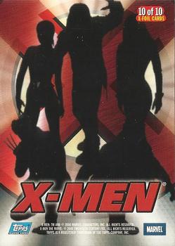 2000 Topps X-Men The Movie - X-Foil #10 Toad Back