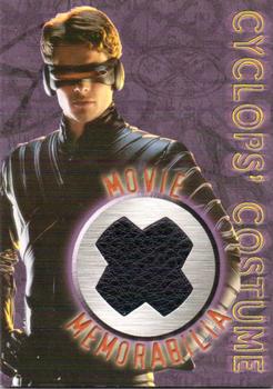 2000 Topps X-Men The Movie - Movie Memorabilia #NNO Cyclops' Costume Front