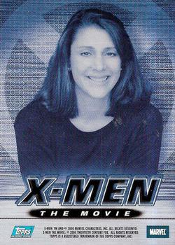 2000 Topps X-Men The Movie - Autographs #NNO Lauren Shuler Donner Back